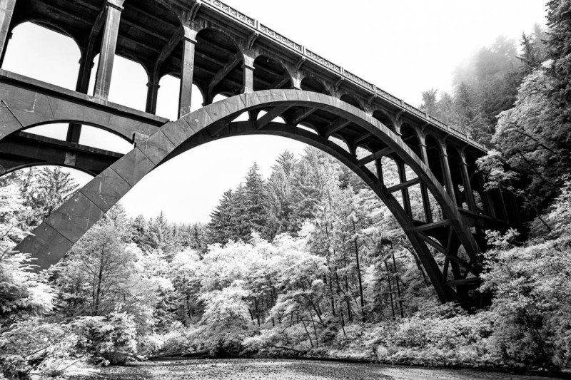 Cape Creek Bridge, Heceta Head Lighthouse, Oregon