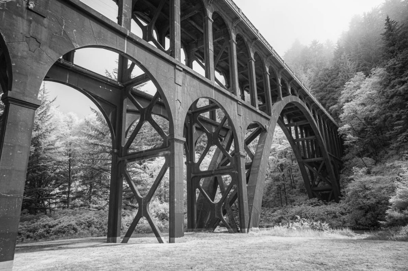 Cape Creek Bridge, Heceta Head Lighthouse, Oregon